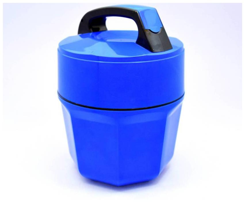 

VAGMI Blue Lunch box ( Set of 3 700 ml )