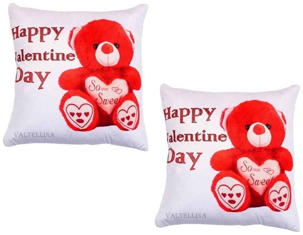 

Welhouse India Abstract Satin White Cushion Cover ( Regular Pack of 2 )