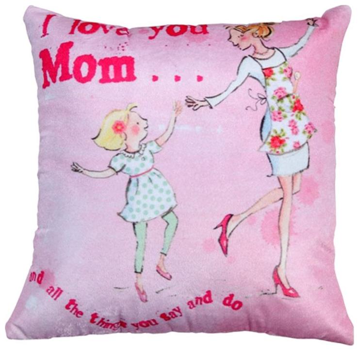 

Valtellina beautiful printed daughter Love u mom cushion cover