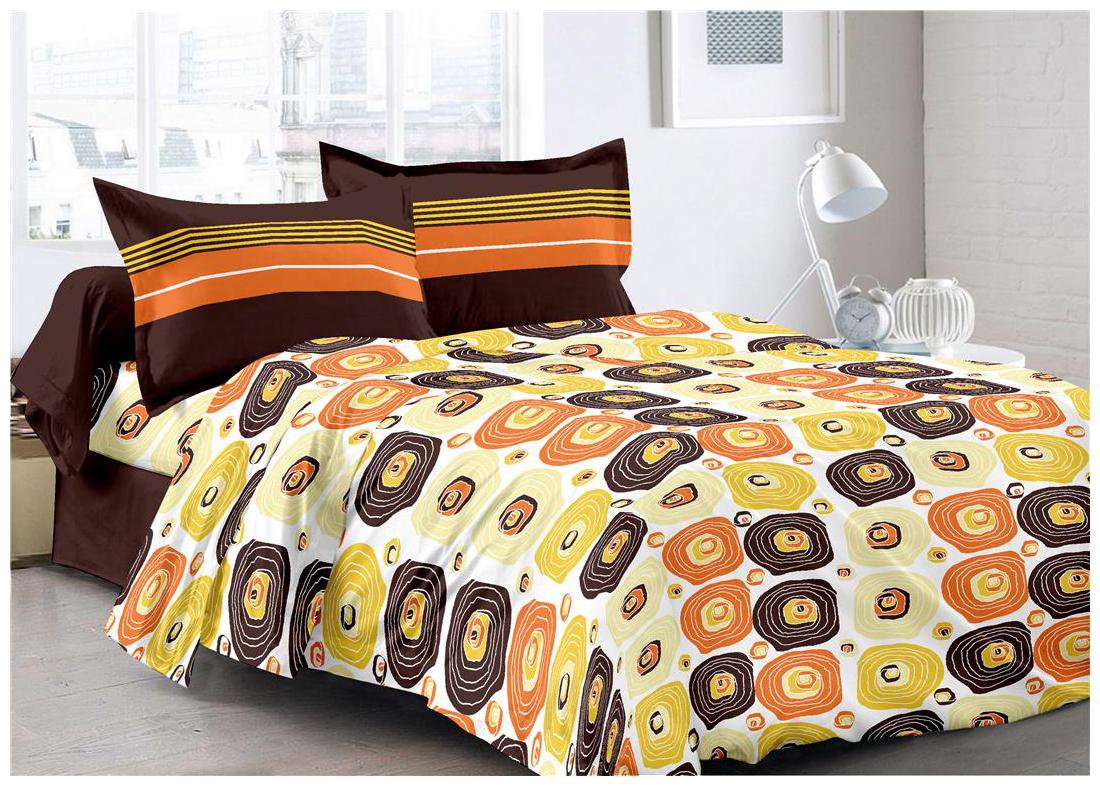 

Valtellina Cotton Abstract Double Size Bedsheet 104 TC ( 1 Bedsheet With 2 Pillow Covers White )