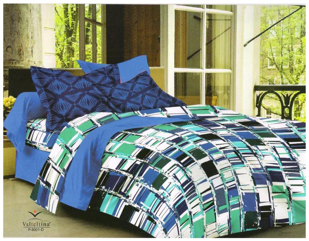

Valtellina Cotton Abstract Double Size Bedsheet 104 TC ( 1 Bedsheet With 2 Pillow Covers Multi )