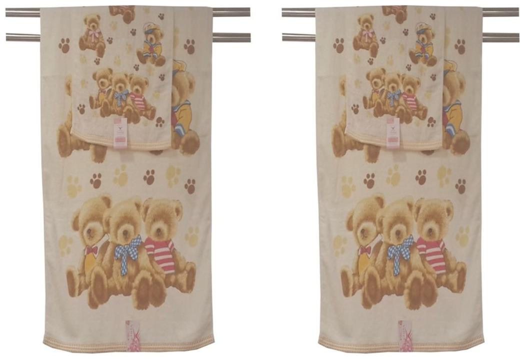 

Valtellina 350 GSM Cotton Bath Towel ( 4 Pieces Brown )