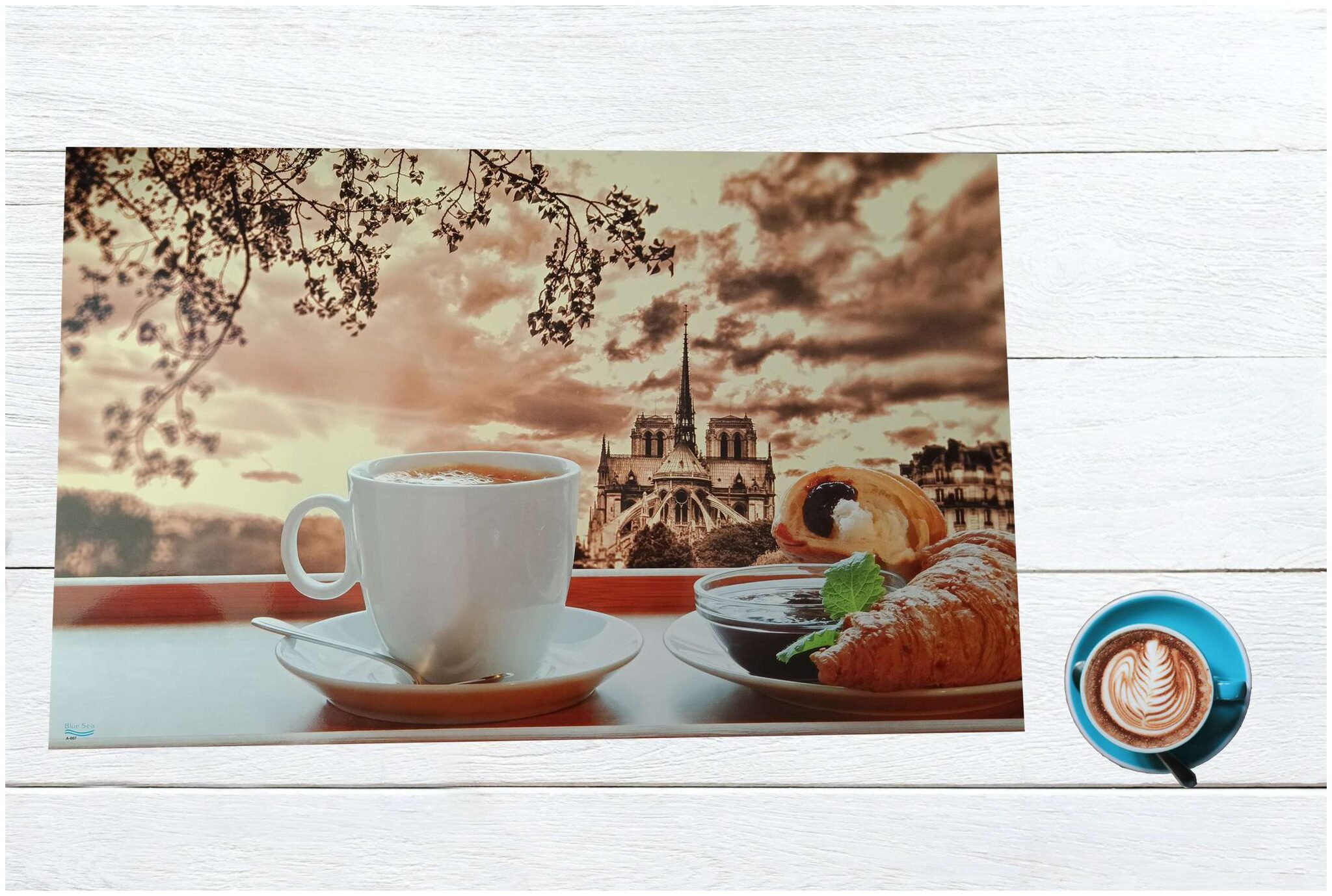 

Valtellina Digital Printed PVC Dining table 6 Placemats