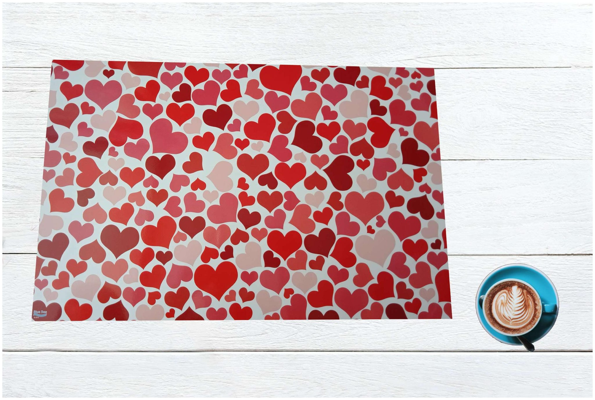 

Valtellina Digital Printed PVC Dining table 6 Placemats