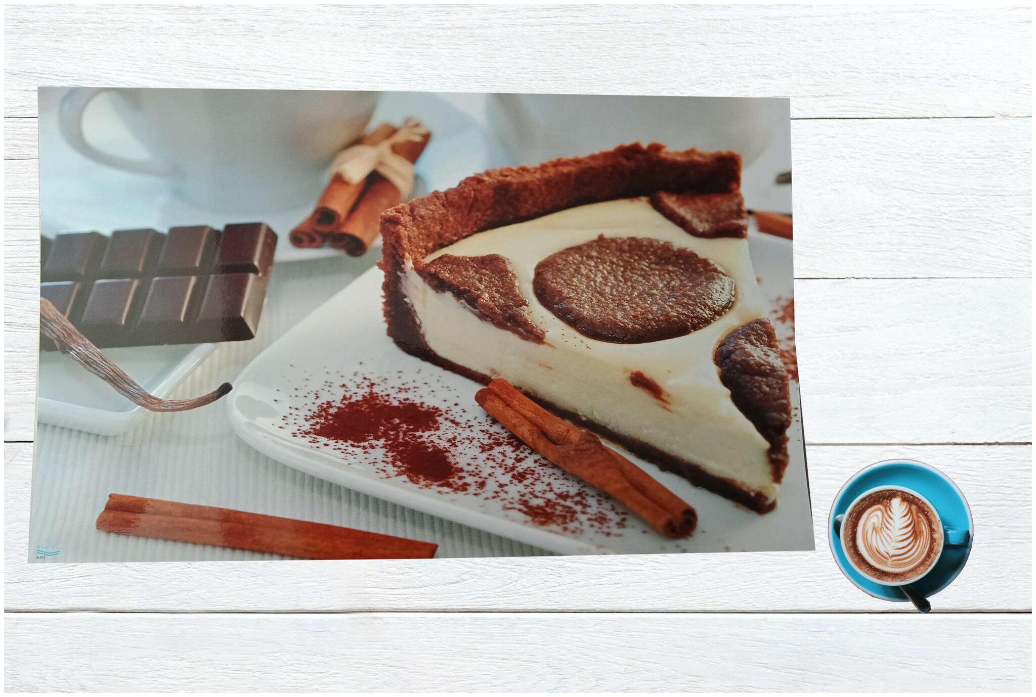 

Valtellina Digital Printed PVC Dining table 6 Placemats