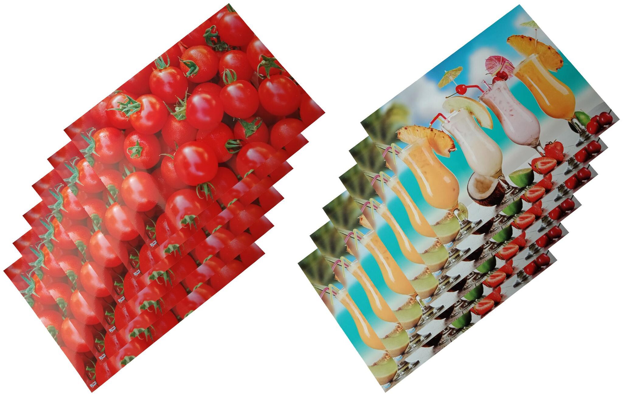 

Valtellina Digital 3D Printed PVC Dining table 12 Placemats