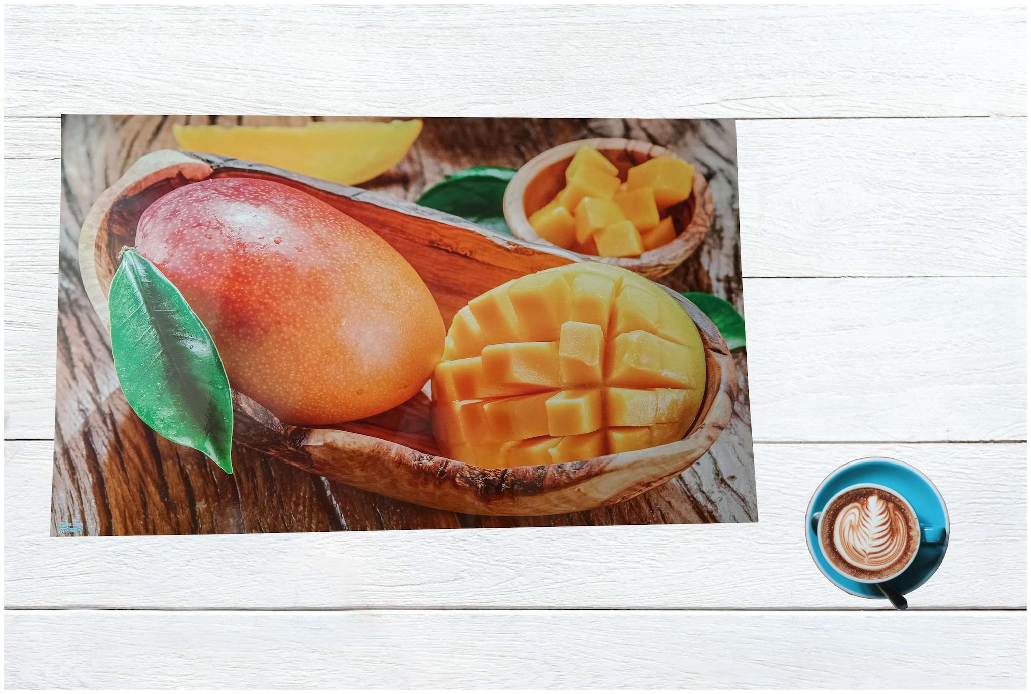 

Valtellina Digital Printed PVC Dining table 6 Placemats