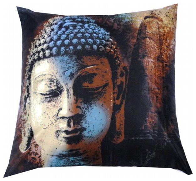 

Valtellina India Budha Art 3D Cushion Covers - Pack of 1