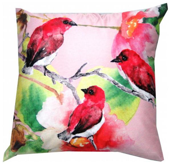 

Valtellina India Nature Lover 3D Digital Cushion Cover - Pack of 1