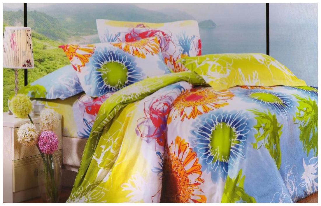 

Valtellina Cotton Abstract Double Size Bedsheet 104 TC ( 1 Bedsheet With 2 Pillow Covers Multi )