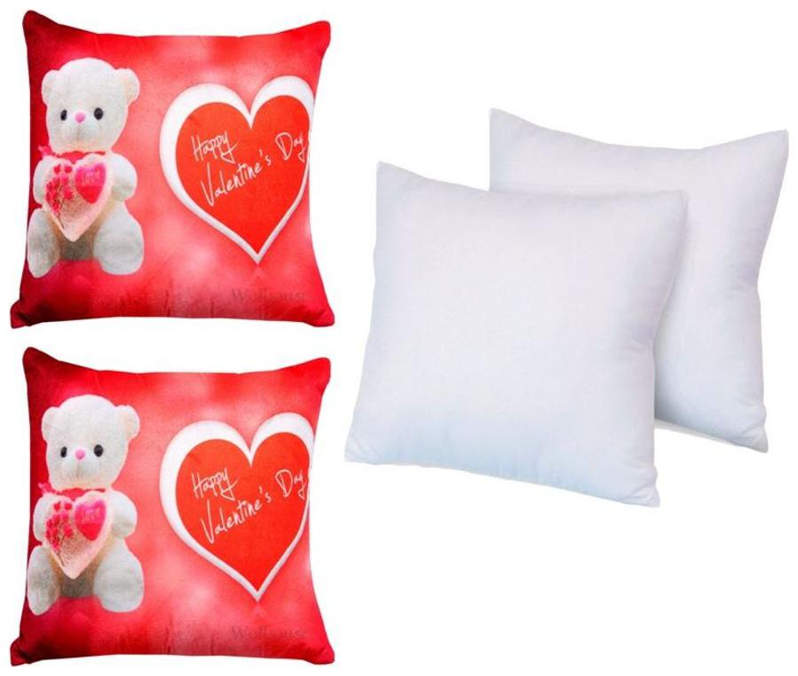 

Valtellina Abstract Satin Red Cushion Cover ( Regular Pack of 2 )