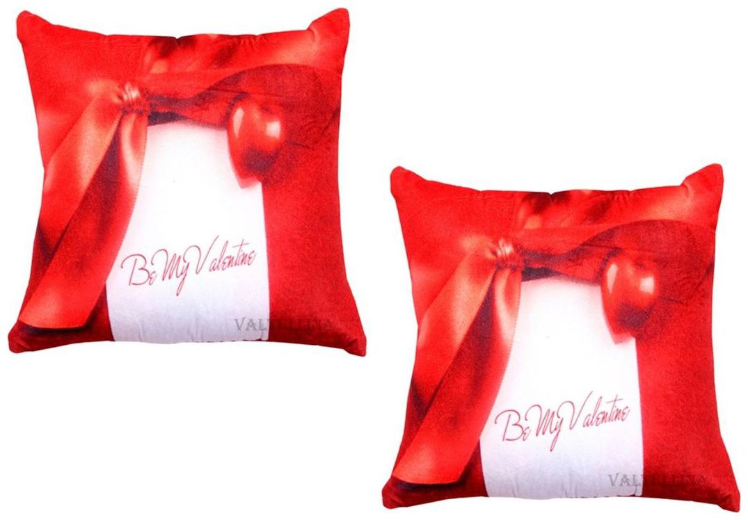 

Valtellina Abstract Satin Red Cushion Cover ( Regular Pack of 2 )