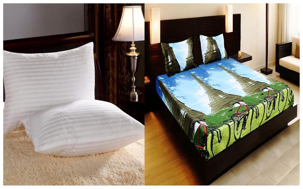 

Valtellina Cotton Abstract Double Size Bedsheet 104 TC ( 1 Bedsheet With 2 Pillow Covers Multi )