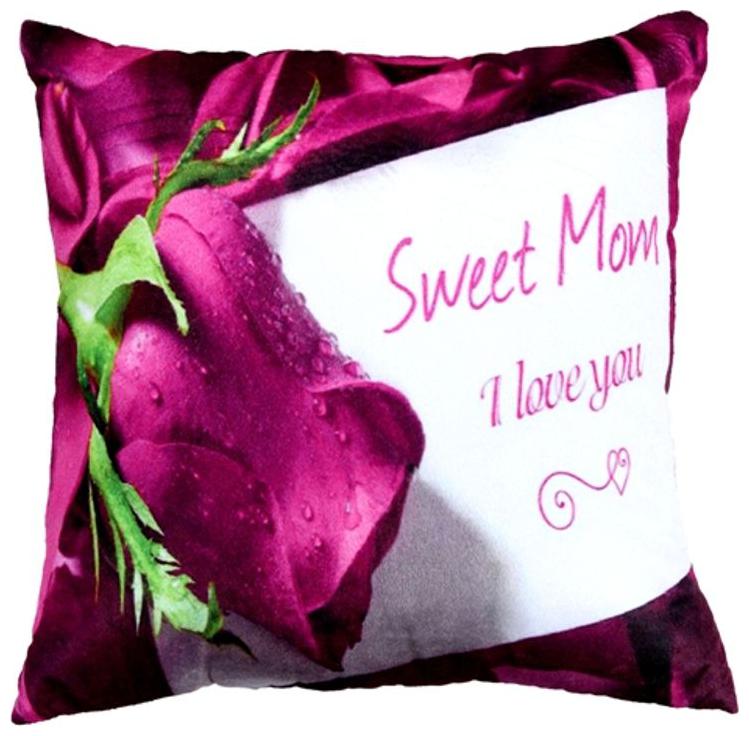 

Valtellina sweet Mom rose design cushion cover