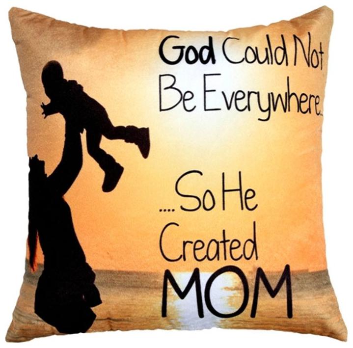 

Valtellina So he created Mom printed cushion cover