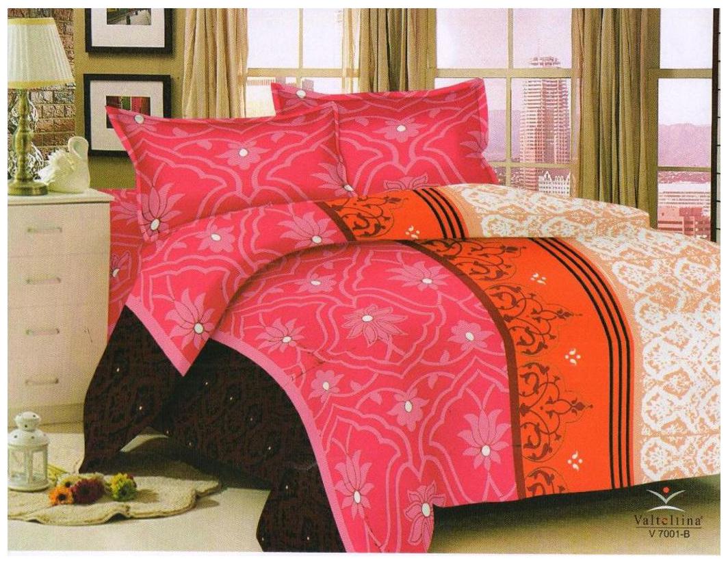 

Valtellina Cotton Abstract Double Size Bedsheet 104 TC ( 1 Bedsheet With 2 Pillow Covers Multi )