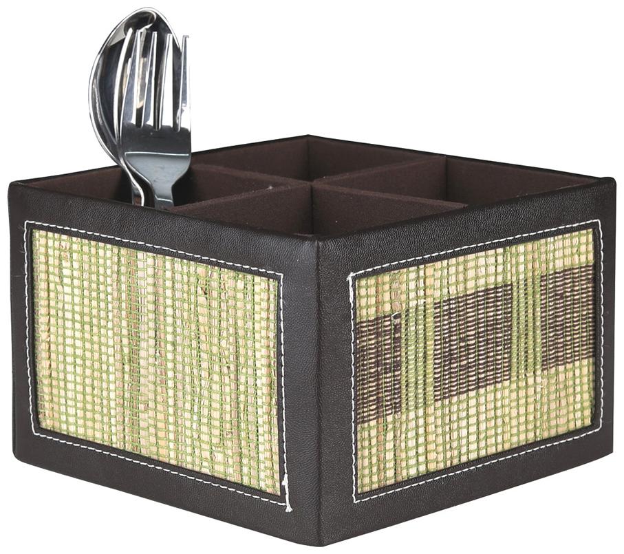 

VarEesha Brown Beige Jute Spoon Holder