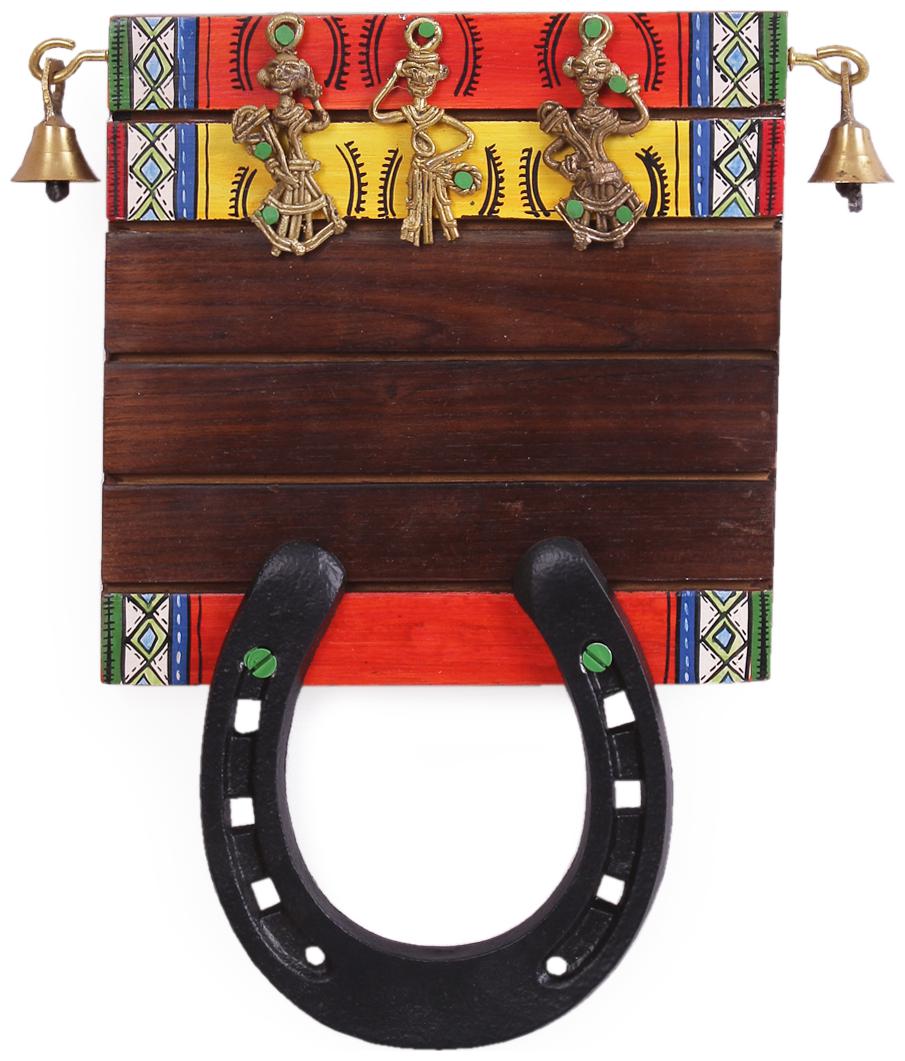 

VarEesha Horse Shoe Sheesham Wood Wall Mounting Towel Holder