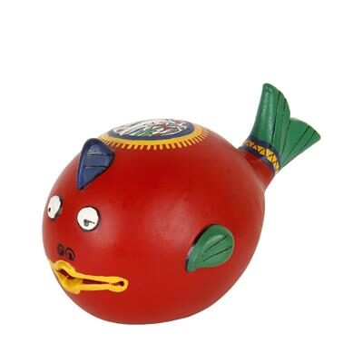 

VarEesha Red Fish Coin Bank