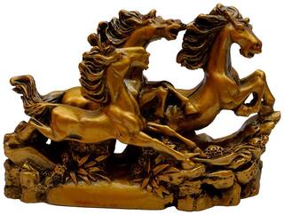 Vastu Art Vastu / Feng Shui / Three Running Horses For Victory