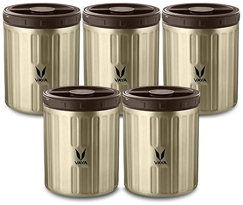 

Vaya Preserve Graphite Vacuum Insulated Stainless Steel Kitchen Storage Containers