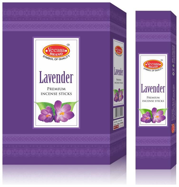 

Veeana Lavender Premium Incense Stick(20 gs x 12 Box)