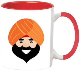 Veer Ji The Mug Ceramic Coffee Mug by Ashvah - MUG1342
