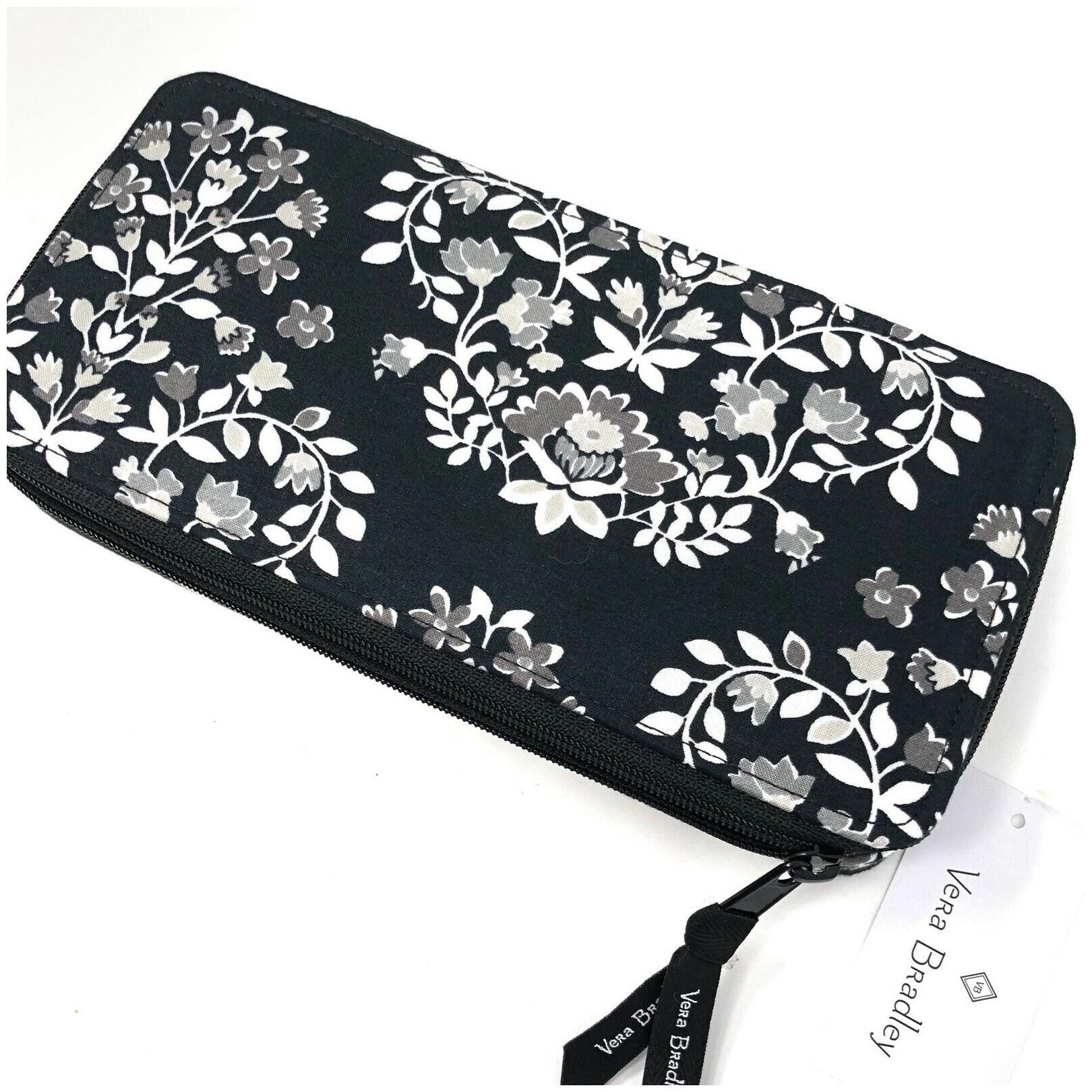 

Vera Bradley Large Travel Pill Case Chandelier Noir New