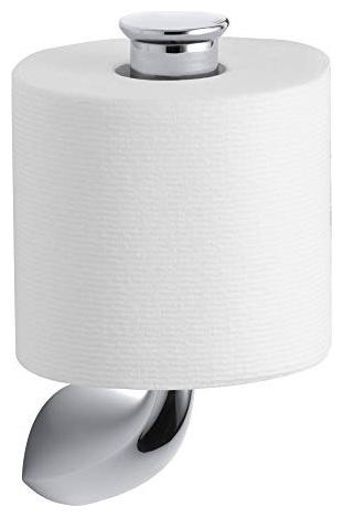 

Vertical Tissue Holder Premium Material User Friendly Easy Installation Polis