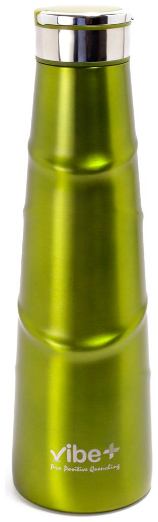 

Vibe Stainless Steel Green Water Bottle ( 500 ml Set of 1 )