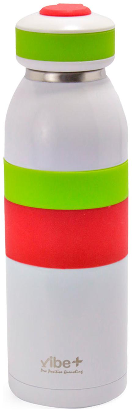 

Vibe Stainless Steel White Water Bottle ( 450 ml Set of 1 )