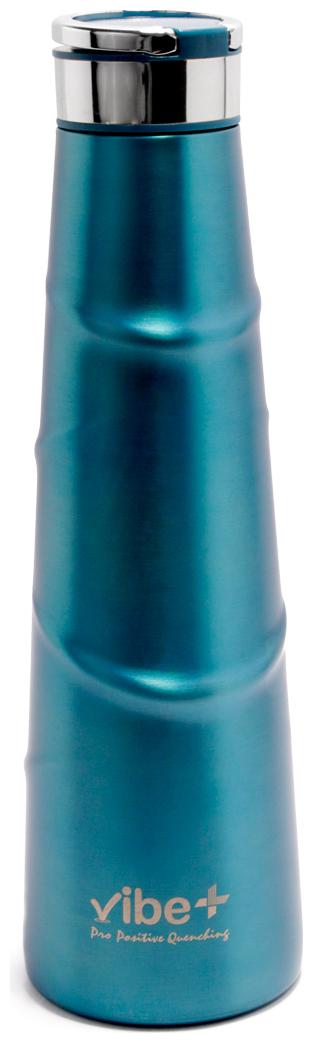 

Vibe Stainless Steel Blue Water Bottle ( 500 ml Set of 1 )