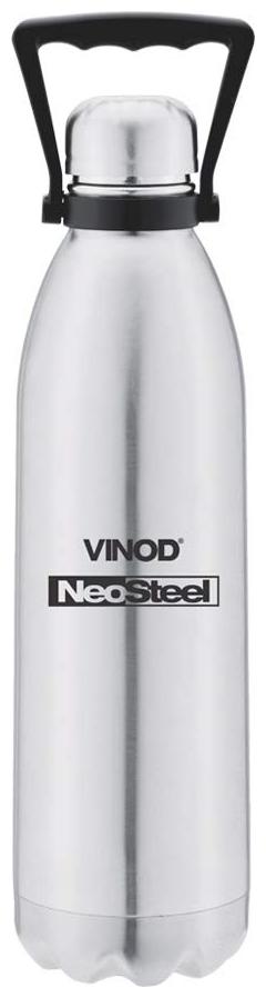 

Vinod Stainless Steel Silver Water Bottle ( 750 ml Set of 1 )