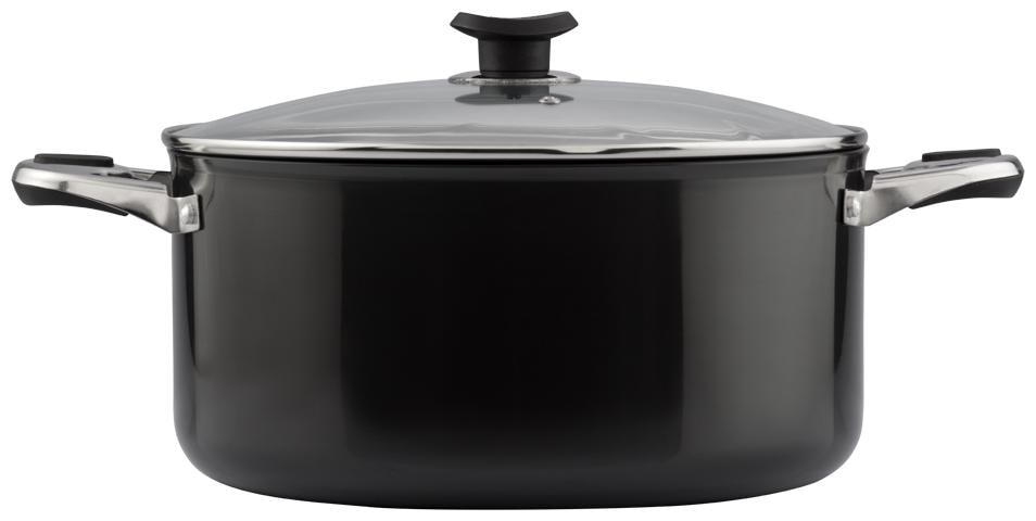 

Vinod Cookware Hard Anodised Sauce Pot With Lid 30 Cm 11 2 L