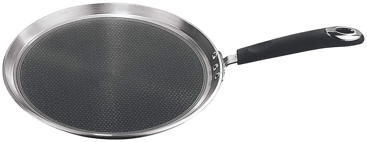 

Vinod Cookware Platinum Stainless Steel Dosa Tawa