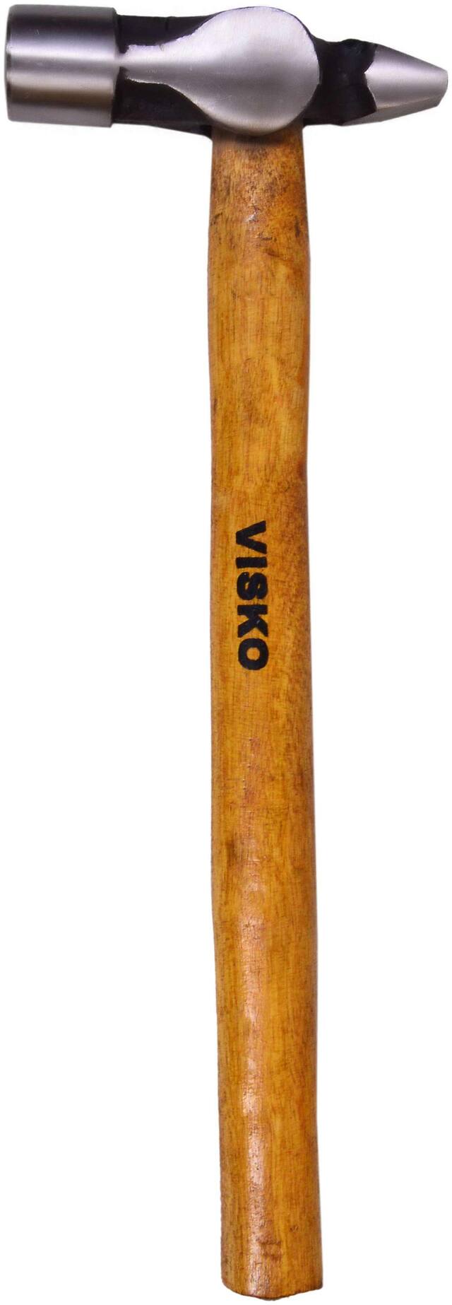 Visko 720 500 Gms. Cross Pein Hammer With Wooden Handle