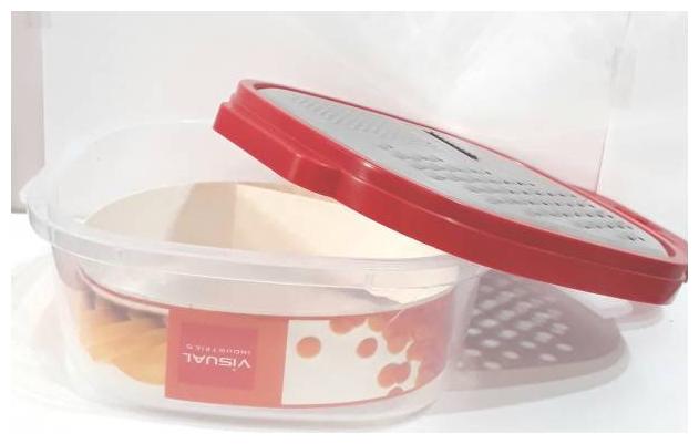 

Visual Chop Store Multipurpose - Peeler grater and slicer can be sued for chopping serving and storage container