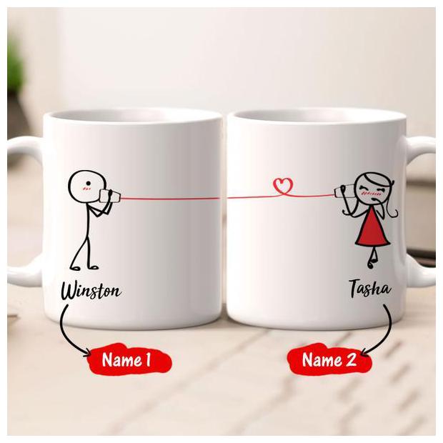 

Vrinda- Tea Coffee Milk Mug (2 Piece)