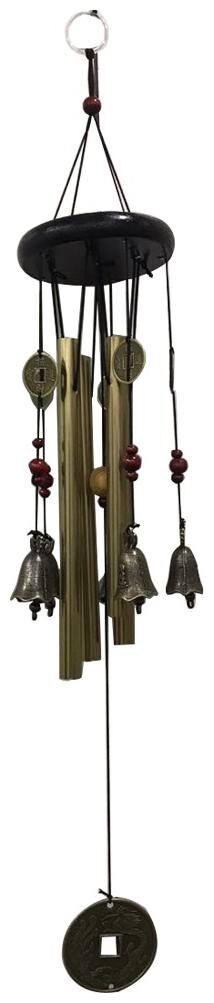 

Vyne Church Bell Wind Chimes with Metal Pipe Bamboo - Feng Shui