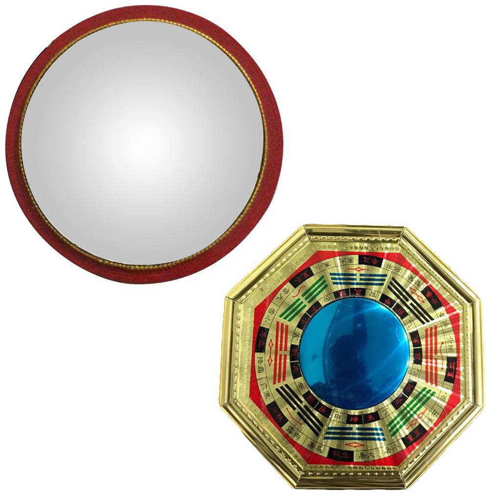 

Vyne Combo Of (2) Mirrors 6 inch Convex Mirror 6 inch 6 inch Pa KUA Mirror
