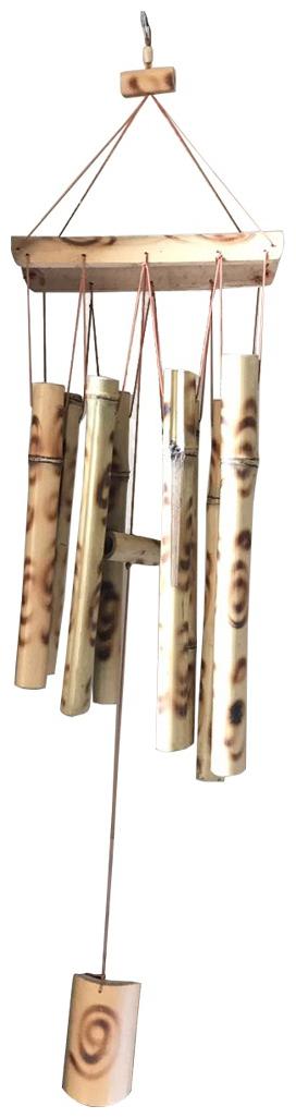 

Vyne Feng Shui Bamboo Wooden Wind Chimes Home Decor Positive Energy 8 Pipes Fengshui Vastu Windchime