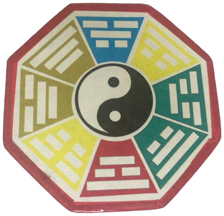

Vyne Feng Shui Wall Hanging 5 inch Yin Yang Chinese Bagua Mirror