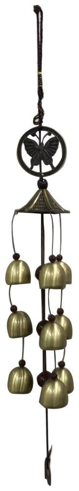 

Vyne Feng Shui 9 Bells for Butterfly Wind Chime for Remove Negative Energy and Create Positive Energy