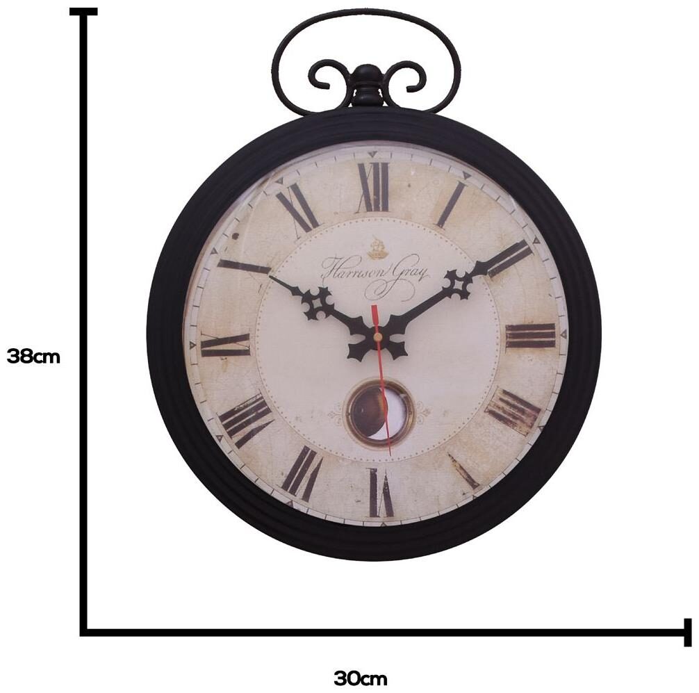 

Home Sparkle Steel Analog Wall clock ( Set of 1 )