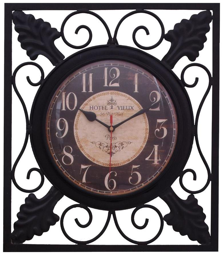 

Home Sparkle Steel Analog Wall clock ( Set of 1 )
