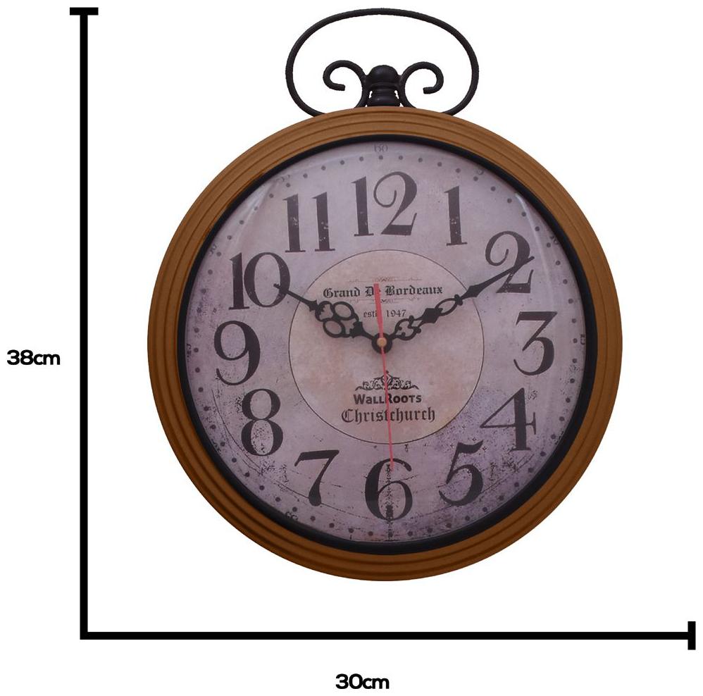 

Home Sparkle Steel Analog Wall clock ( Set of 1 )
