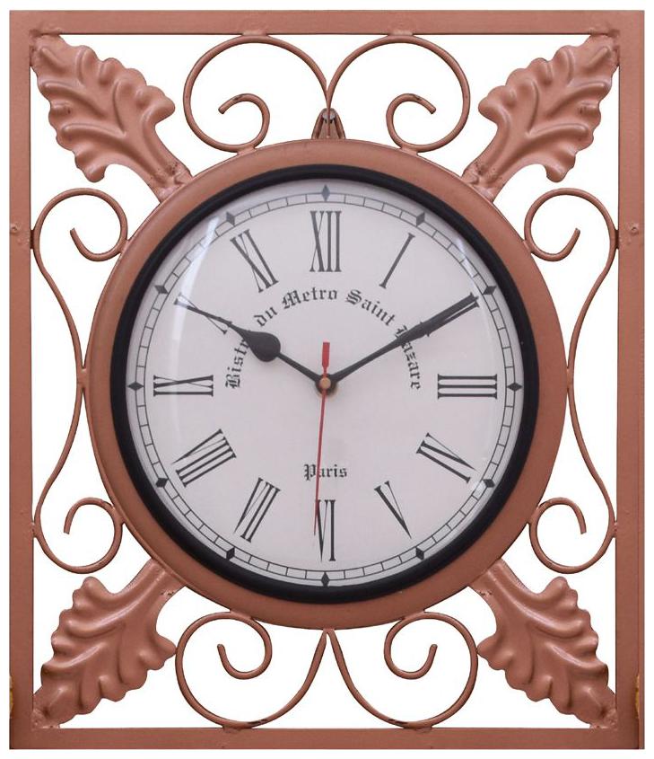 

Home Sparkle Steel Analog Wall clock ( Set of 1 )