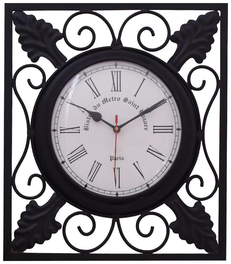 

Home Sparkle Steel Analog Wall clock ( Set of 1 )