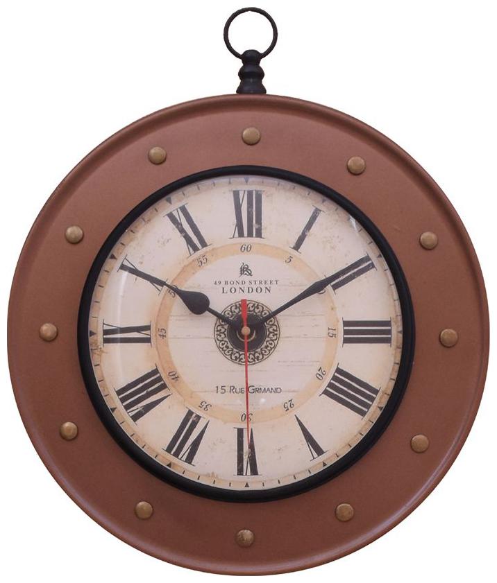 

Home Sparkle Steel Analog Wall clock ( Set of 1 )