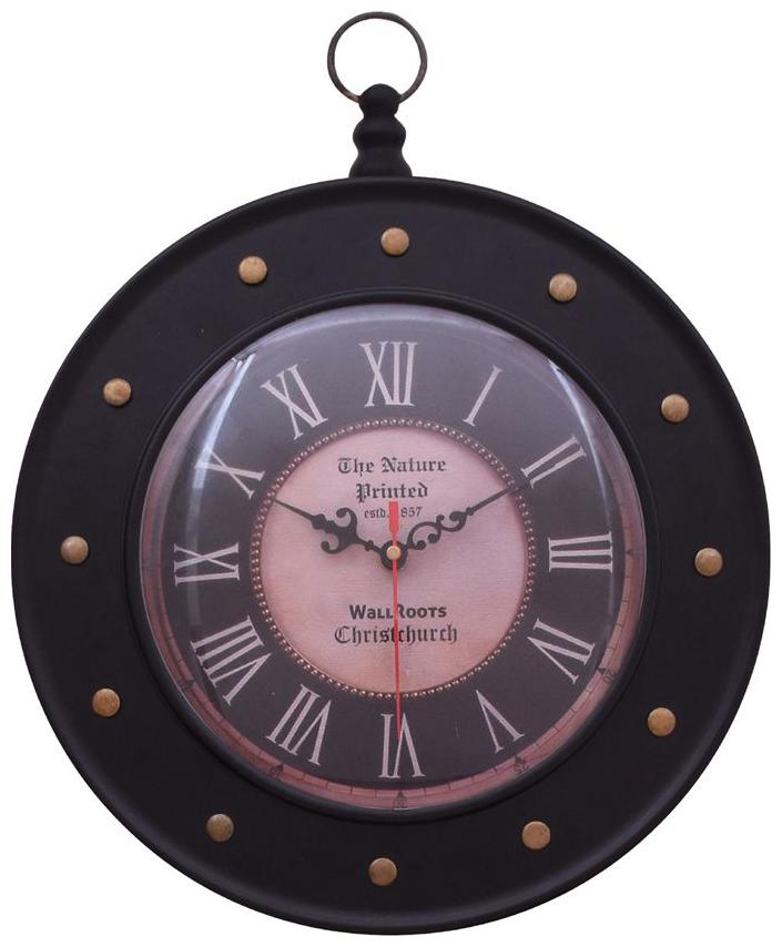 

Home Sparkle Steel Analog Wall clock ( Set of 1 )